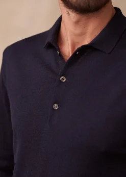 Sezane Pull Mike- Col polo|Pulls laine