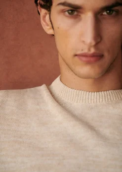 Sezane Pull Tobias- Col rond|Pulls coton lin