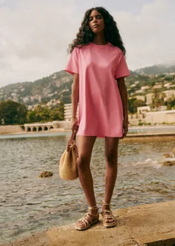 Sezane Robe Selena - Création Rose- Robes