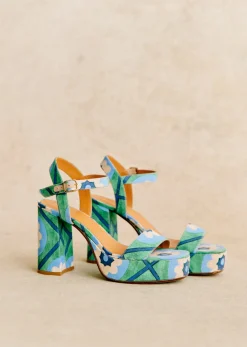Sezane Sandales High Maribel - Sézane X Momonì- Souliers|Sandales