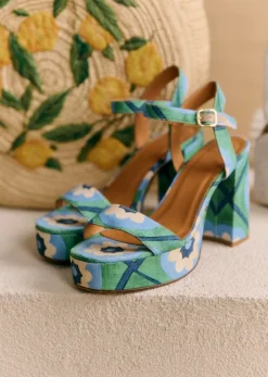 Sezane Sandales High Maribel - Sézane X Momonì- Souliers|Sandales