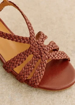 Sezane Sandales Low Rosa- Souliers|Sandales