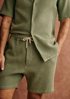 Sezane Short Priam Gaufré- Shorts