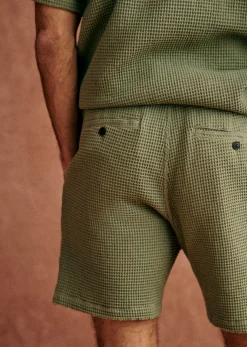 Sezane Short Priam Gaufré- Shorts