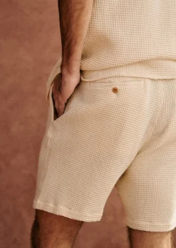 Sezane Short Priam Gaufré- Shorts