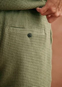 Sezane Short Priam Gaufré- Shorts