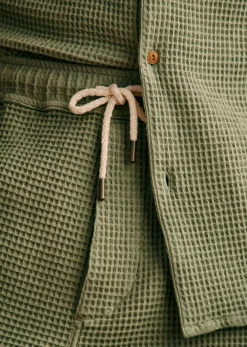 Sezane Short Priam Gaufré- Shorts