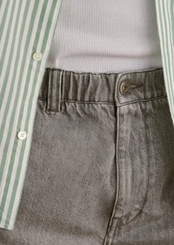 Sezane Short Tiber- Shorts|Denim