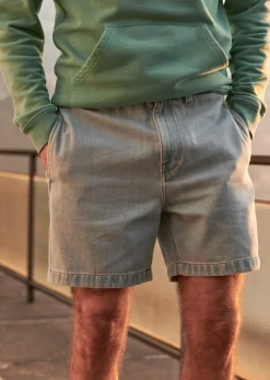 Sezane Short Tiber- Shorts|Denim