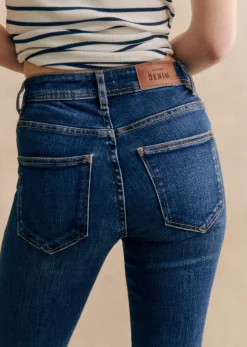 Sezane Slim Parfait- Denim|Denim