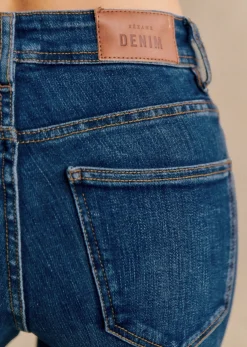Sezane Slim Parfait- Denim|Denim