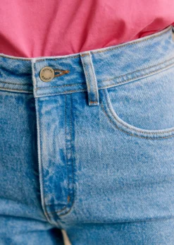 Sezane Slim Parfait- Denim|Denim