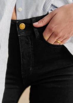 Sezane Slim Parfait- Denim|Denim