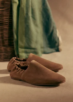 Sezane Slippers  Azure- Chaussures