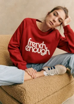 Sezane Sweat-Shirt French Enough- Sweats