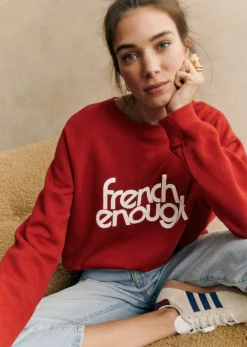 Sezane Sweat-Shirt French Enough- Sweats