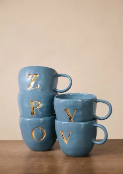 Sezane Sézane Maison - Mug Appolline Bleu- Lifestyle