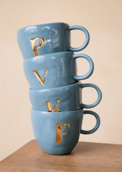 Sezane Sézane Maison - Mug Appolline Bleu- Lifestyle