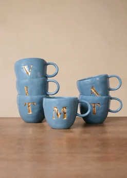 Sezane Sézane Maison - Mug Appolline Bleu- Lifestyle