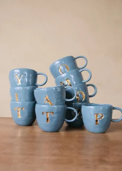 Sezane Sézane Maison - Mug Appolline Bleu- Lifestyle