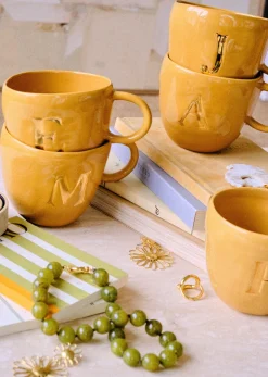 Sezane Sézane Maison - Mug Appolline Ocre- Lifestyle