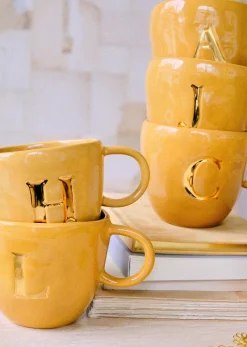 Sezane Sézane Maison - Mug Appolline Ocre- Lifestyle