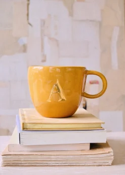 Sezane Sézane Maison - Mug Appolline Ocre- Lifestyle