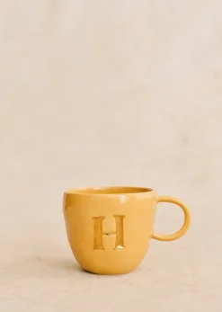 Sezane Sézane Maison - Mug Appolline Ocre- Lifestyle