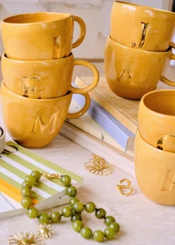Sezane Sézane Maison - Mug Appolline Ocre- Lifestyle