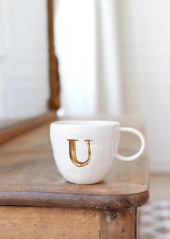 Sezane Sézane Maison - Mug Appolline Ecru- Lifestyle