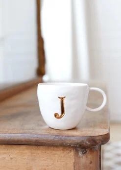 Sezane Sézane Maison - Mug Appolline Ecru- Lifestyle