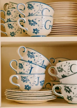 Sezane Tasse Poème - Bleu Orage- La Vaisselle
