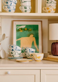 Sezane Tasse Poème - Bleu Orage- La Vaisselle