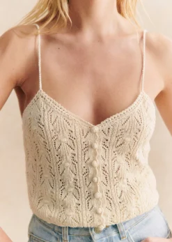 Sezane Top Francisco- Tops & Bodies|Maille