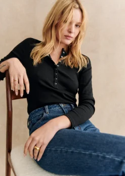 Sezane Top Reese- T-shirts