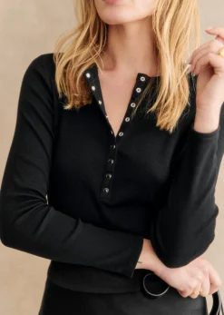 Sezane Top Reese- T-shirts
