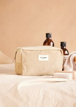 Sezane Trousse De Toilette Twyman Velours Côtelé- Accessoires
