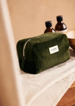 Sezane Trousse De Toilette Twyman Velours Côtelé- Accessoires