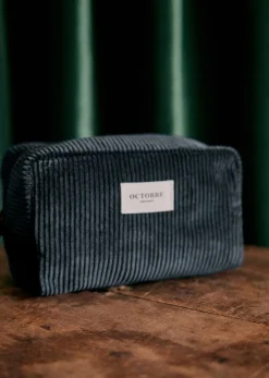 Sezane Trousse De Toilette Twyman Velours Côtelé- Accessoires