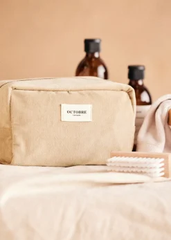 Sezane Trousse De Toilette Twyman Velours Côtelé- Accessoires