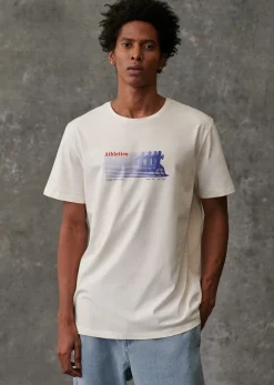 Sezane T-Shirt Athletics Club- T-shirts motif|T-shirts manches courtes