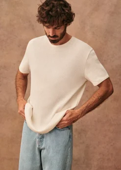 Sezane T-Shirt Austin- T-shirts manches courtes