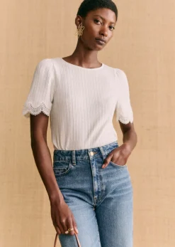 Sezane T-Shirt Cléa- T-shirts