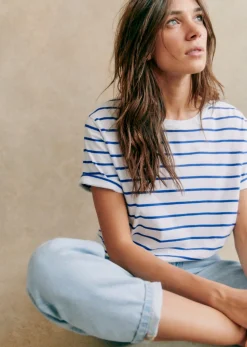 Sezane T-Shirt Conrad- T-shirts|Le Bain