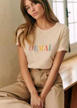 Sezane T-Shirt Demain- T-shirts