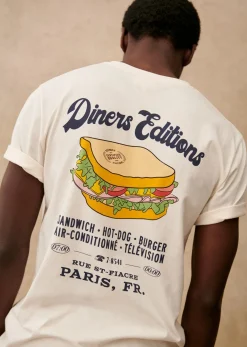 Sezane T-Shirt Diners Editions- T-shirts motif