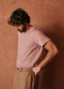 Sezane T-Shirt Fabio- T-shirts manches courtes|T-Shirts coton lin