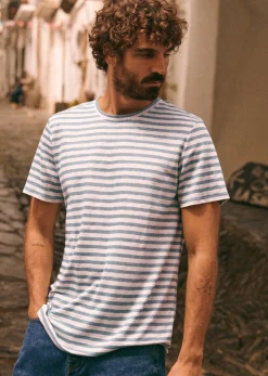 Sezane T-Shirt Fabio- T-shirts manches courtes|T-Shirts coton lin
