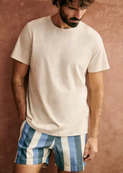 Sezane T-Shirt Fabio- T-shirts manches courtes|T-Shirts coton lin