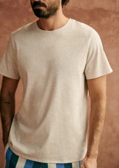 Sezane T-Shirt Fabio- T-shirts manches courtes|T-Shirts coton lin